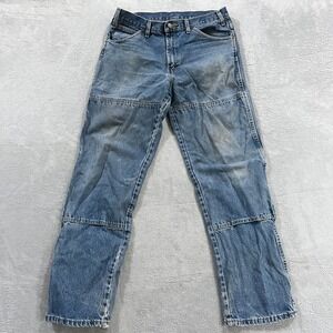 Dickies Jeans Mens 33x32 Double‎ Knee Utility Relaxed Fit Denim Western Y2K